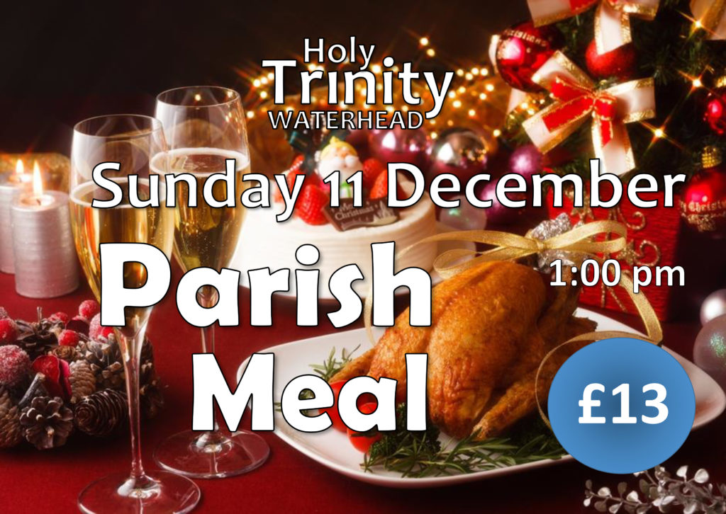 Parish Meal for Christmas Holy Trinity Church, Waterhead, Oldham