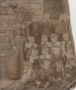Holy Trinity Church, Waterhead - Waterhead School Class Photo - 1870s